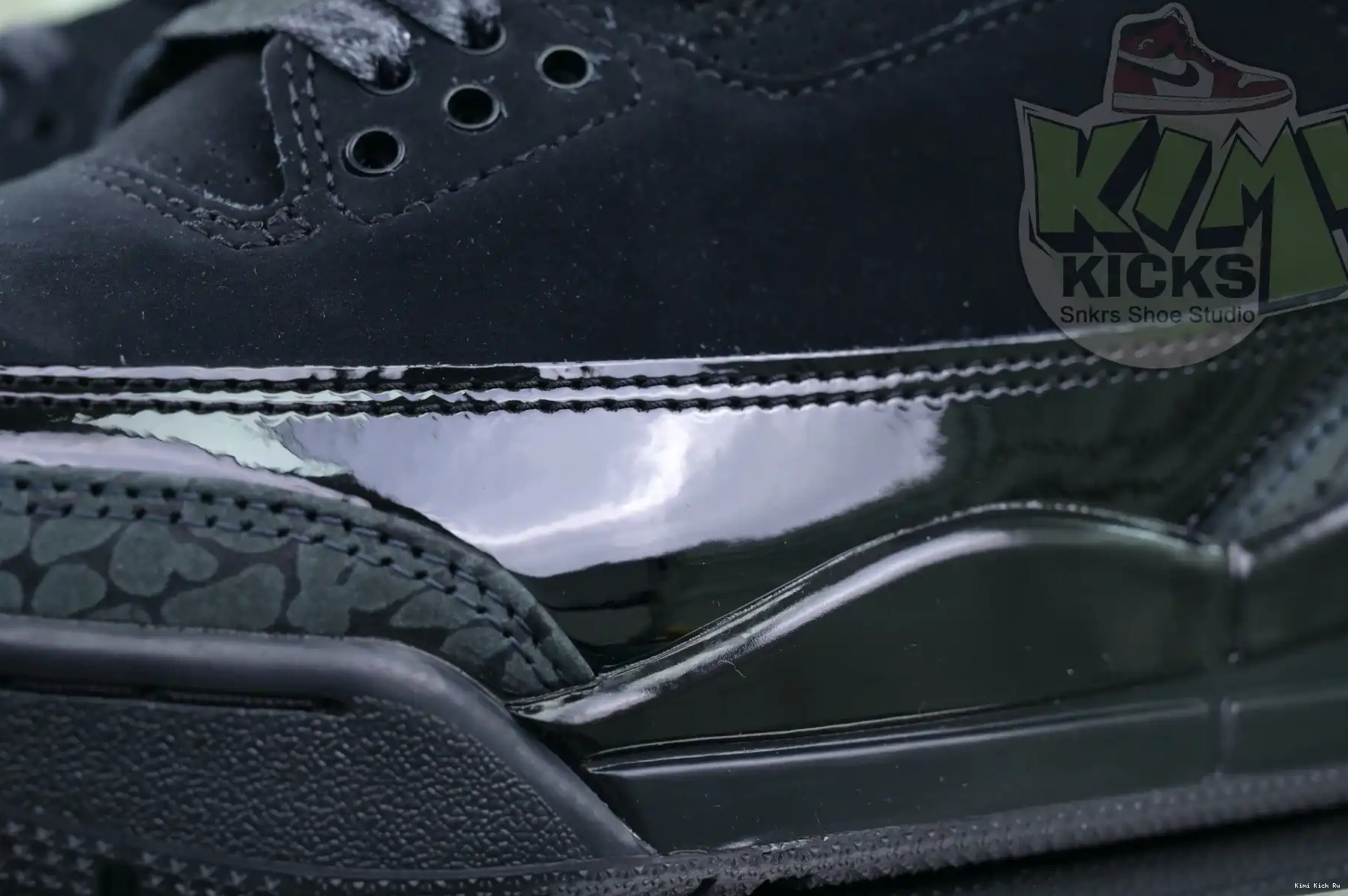 Jordan3“Black Air Jordan Cat” Kimikick 0530